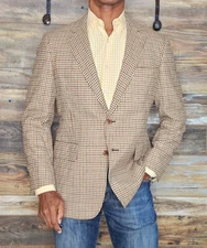 Vintage Hart Schaffner & Marx Wool Eschdrille Blazer Jacket 38R