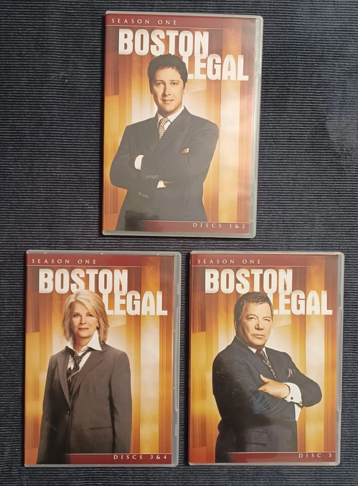 The Complete Series BOSTON LEGAL Seasons 1-5 DVD Set, Excellent Cond! 28 Discs - Image 4 of 4
