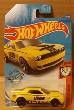 Hot Wheels '18 Dodge Challenger SRT Demon Yellow Muscle Mania 10/10 234/250 JEGS