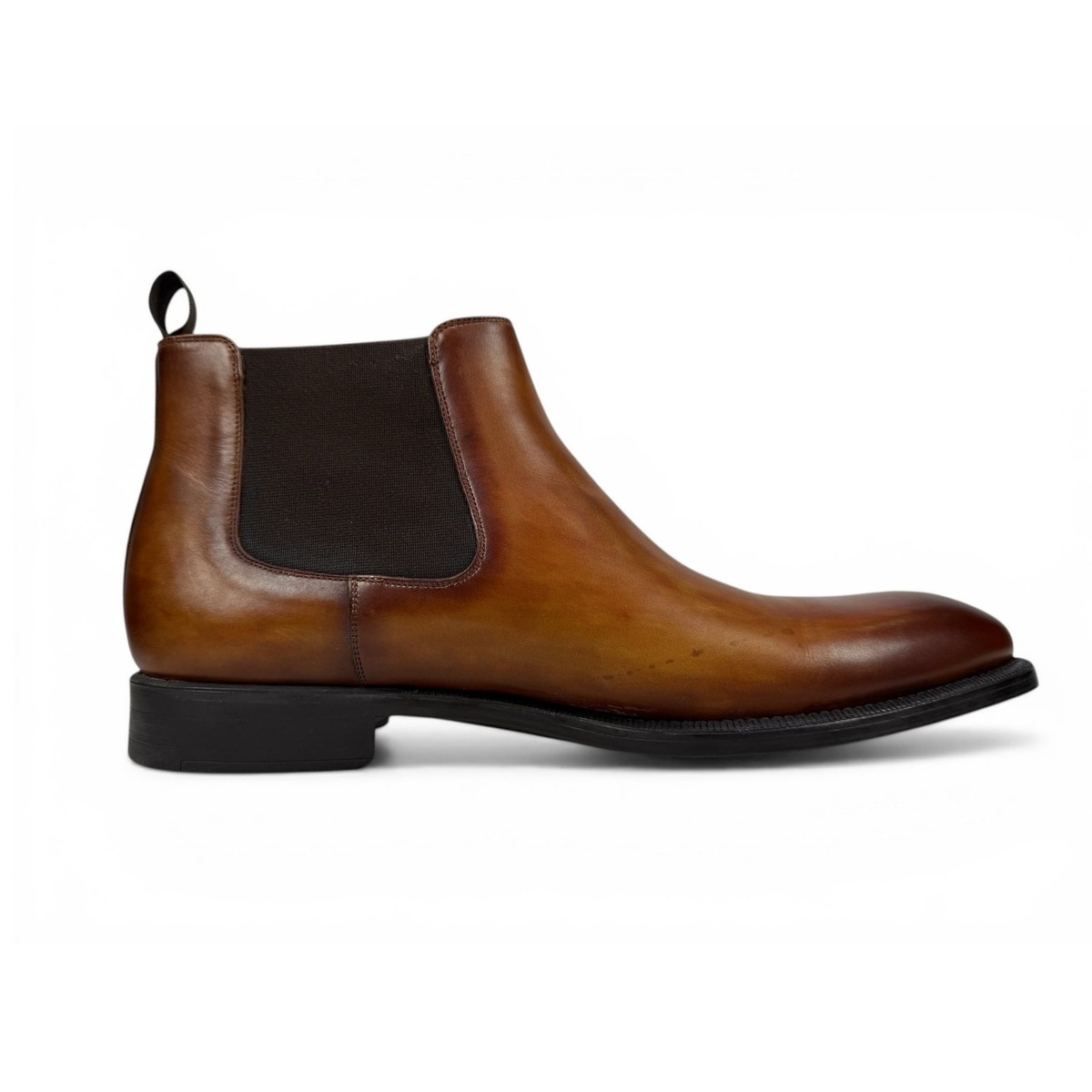 Magnanni Chelsea Boots Mens 10.5 M Brown Leather Made In  display picture 2