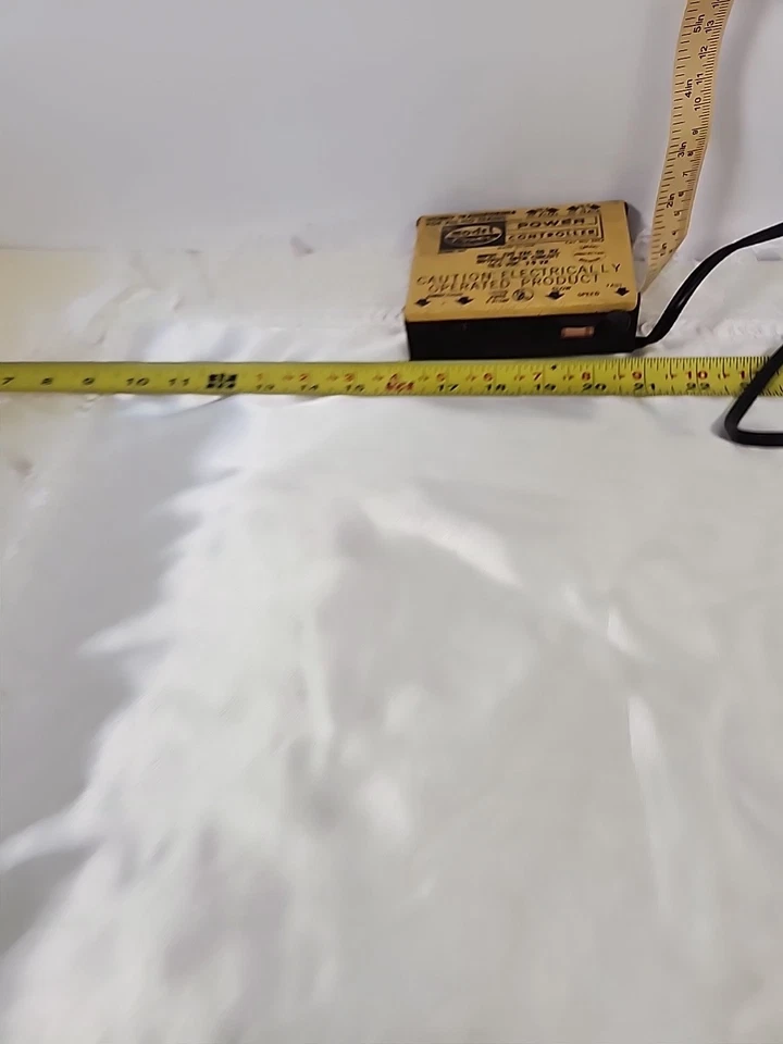 Model Power 100 Hobby HO Railroad Train Controller Transformer Power Supply - Image 3 of 4