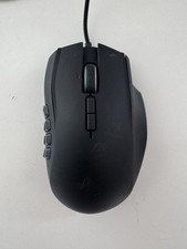 Razer Naga Chroma MMO Gaming Mouse USB Wired Black RZ01-0161 Tested Working