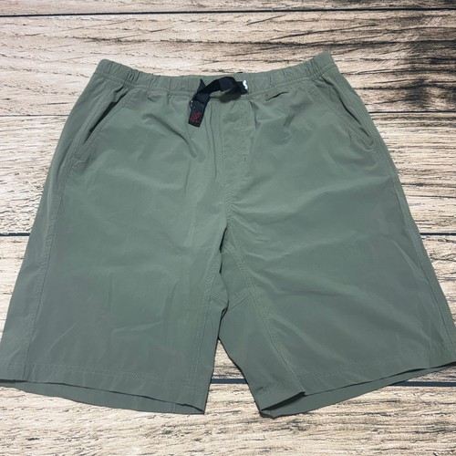 Gramicci, Gramicci Shell Shorts Mens Medium Olive Green Hiking Climbing M-1261-YU