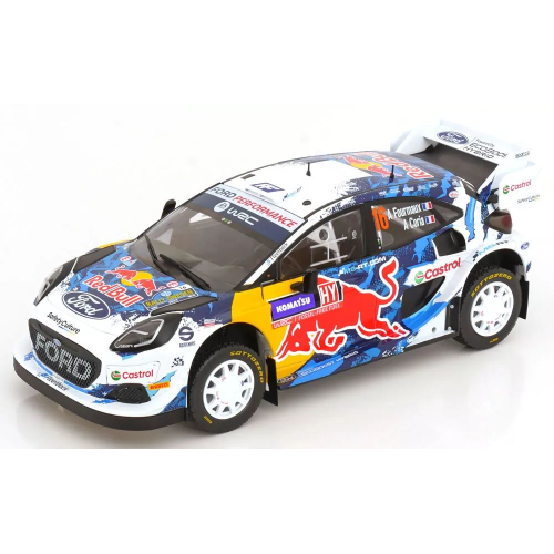 Ford Puma RALLY1 N.16 3Rd Rally Sweden 2024 A.Fourmaux/A.Coria 1:18 Solido Auto-image