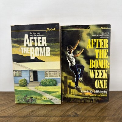 After the Bomb Series Gloria D. Miklowitz Lot of 2 1985-87 Paperback Ex Library