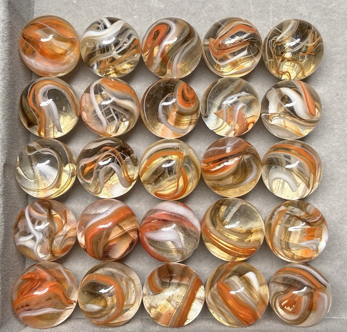 Lot Of 25 Mega Marbles Halloween Marbles 2002-04 Retired | eBay