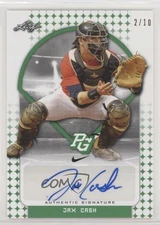 2018 Leaf Perfect Game National Showcase Green 2/10 Jax Cash #BA-JC2 Auto nh1