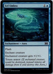 Eel Umbra #48 (Foil) Double Masters 2022 MTG