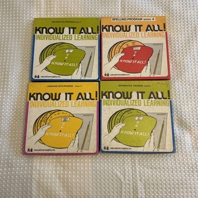4 - Vintage Know It All Individualized Learning by Educational Insights, Inc.