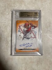 2022 Inception Juan Soto Rookies & Emerging Stars Auto Orange #BRESJS /25 BGS 10