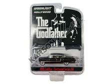 CHASE CHROME 1955 Cadillac "The Godfather" 1:64 Model - Greenlight 44740B