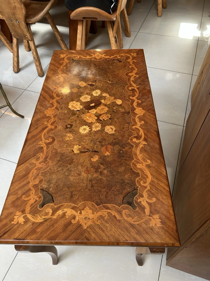 Table de Salon Marquetterie  - Photo 3/4