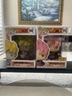 Funko Pop! Dragon Ball Z Super Saiyan Goku Rosé Black Glow #1516 & Diamond #948