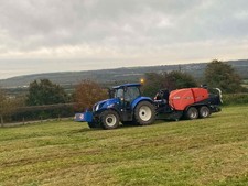 Kuhn FBP 3135 Baler Wrapper Combi Film On Film Net 3D Wrapping Iso Mchale Fusion