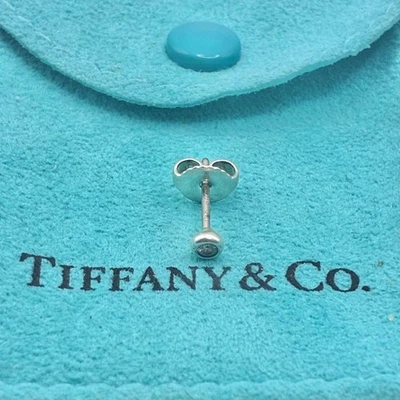Tiffany & Co. By the Yard Single Earring 925 Silver Unisex Used 1P Diamond - Image 1 of 4