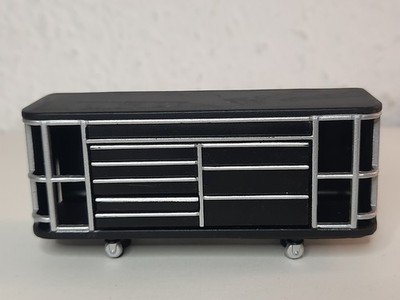 Matell Hotwheel 1:18/1:22,5 Werkstatt Roll-Werkbank mit beweglicher Schublade 