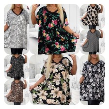 Damen T-Shirt, Bluse, Tunika,  Gr. 50/52, 54/56, Neu mit Etikette