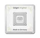 Geiger Edelmetalle Original 10 Gram Silver Square - In Capsule