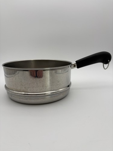 Revere Ware Stainless 2 & 3 Qt Strainer Steamer Insert Handle 7-1/4" Diameter