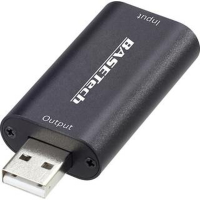 Basetech Game Capture Video Digitalisierer Streaming Game Full-HD-Auflösung