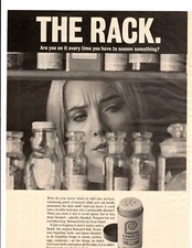 1967 Print Ad Lawry's Seasoned Salt The Rack Are you on it every time you have