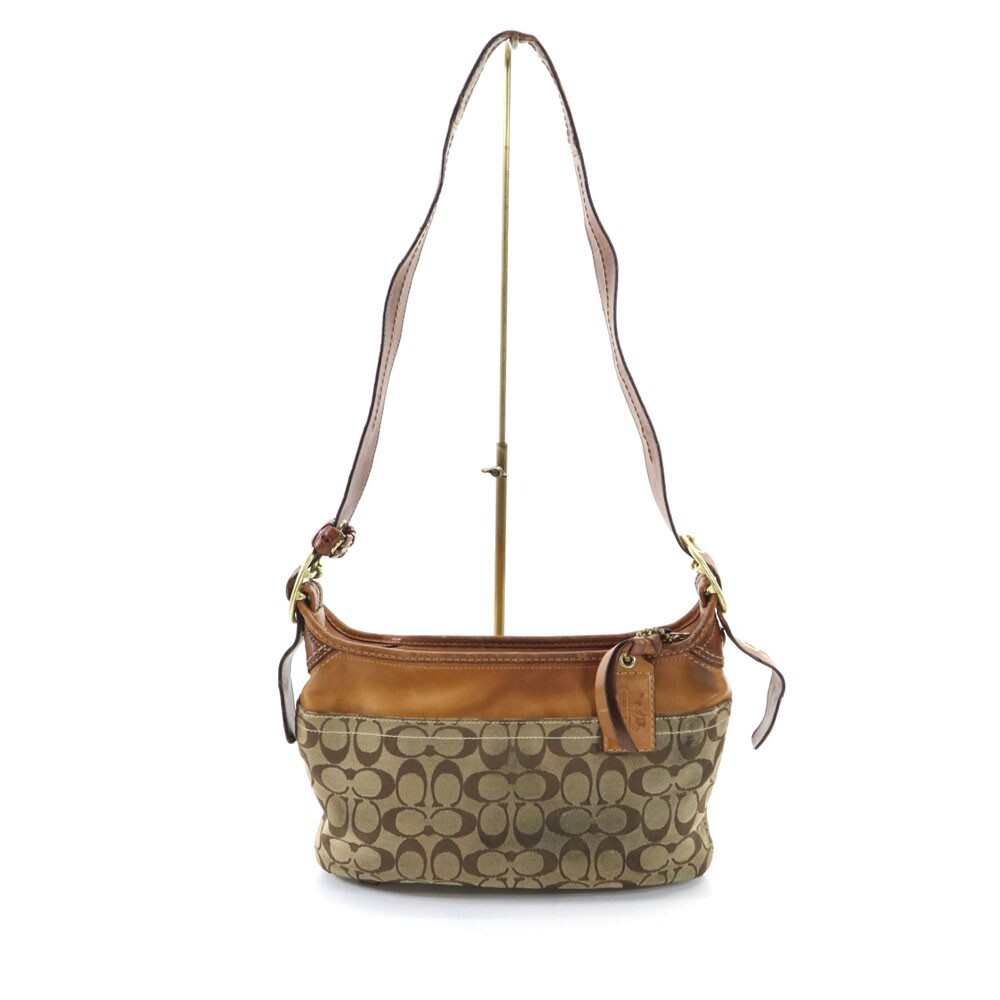 COACH K0769-11444 BLEECKER Signature pattern Shoulder Bag COACH K0769-11444 BLEECKER Signature pattern Shoulder Bag