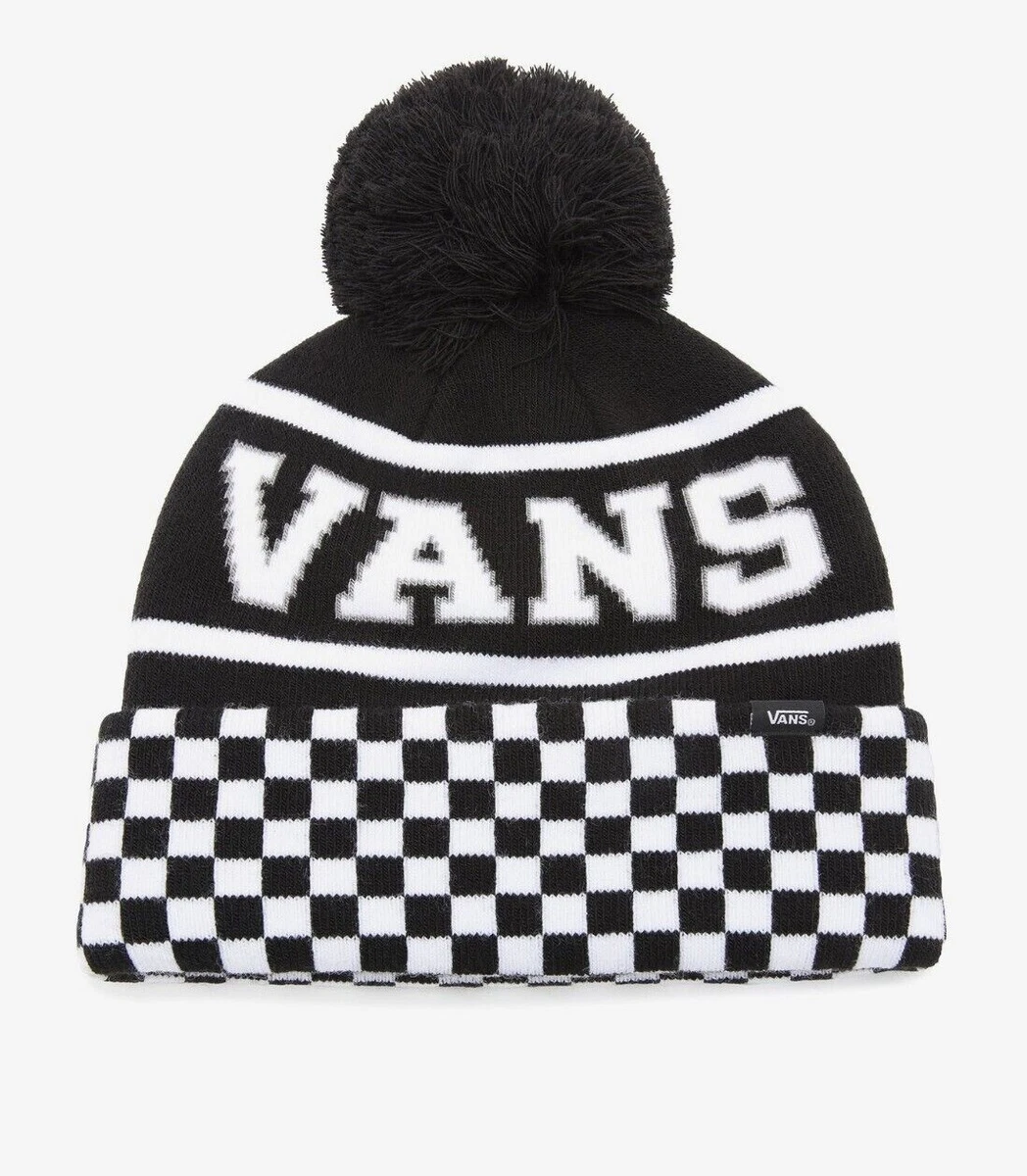 white vans beanie