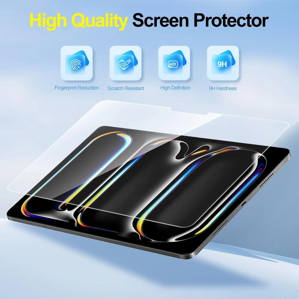 Tempered Glass For iPad Air 11 Air 13 Pro 11 Pro 13 Screen Protector M5 M4 M3 M2 - Image 4 of 4