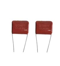 10pcs Metal film capacitors CBB22 105J / 630V 1uF 5 Lead spacing P 20mm