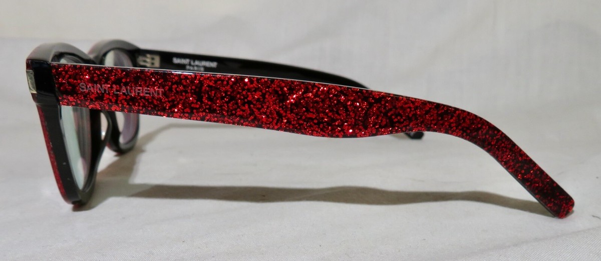 Saint Laurent, Paris Eyewear SL50 010 Frames 48-22-140 Red 