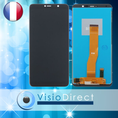 Écran LCD + Vitre Tactile Pour Wiko View 4 - Remplacement, Couleur Bleue, Neuf