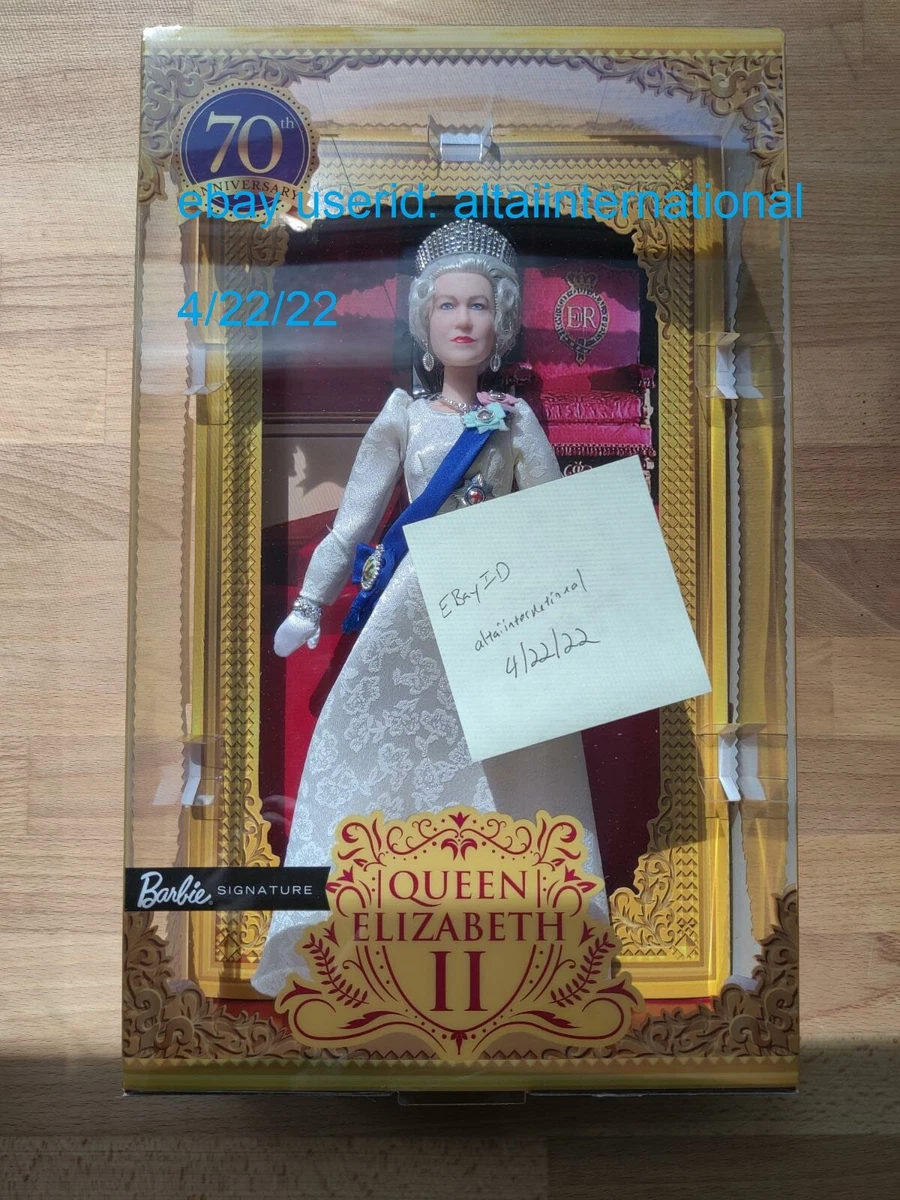 Barbie Signature Queen Elizabeth II Platinum Jubilee Doll, 41 OFF