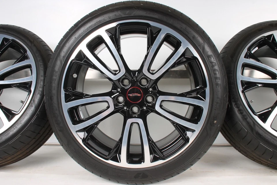 4 jantes neuves 17'' pour MINI Cooper, one, Works, GP, Black Polish 5x112 - Photo 1/1