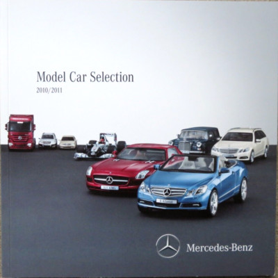 Mercedes-Benz Model Car Selection 2010 / 2011 Prospekt brochure von 6/2010