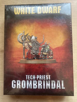 Warhammer White Dwarf Grombrindal – Édition Limitée Métal OOP – Nain