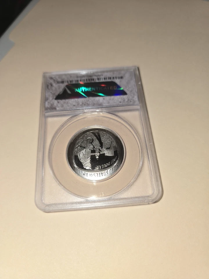 2019-S Apollo 11 50th Anniversary Proof Half Dollar - PR70 - Image 4 of 4