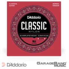 D'Addario EJ27N Normal Tension, Classic Nylon Student Classical Guitar Strings