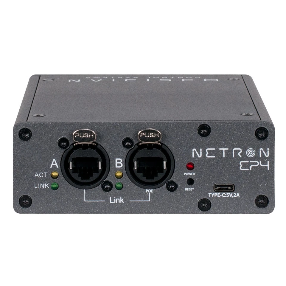 Obsidian Obsidian EP4 Ethernet to DMX gateway with four RDM compatible ports - Image 2 of 4