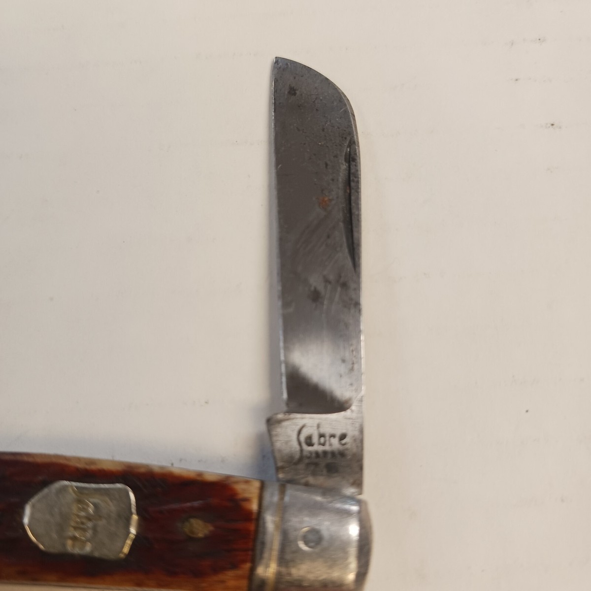 Vintage Sabre 76 Two Blade Folding Pocket Knife - Japan | eBay