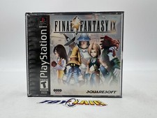 Final Fantasy IX 9 PlayStation 1, PS1 Black Label Complete CIB