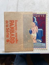 TIMBRE ANTITUBERCULEUX Gd format proprete 1930 pochette panhard letoruneur carro