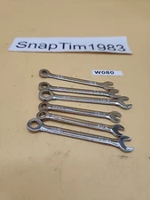 Combination Wrench Set Ignition Spanner Steel Tools Metric SAE Mini Small 6ea