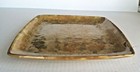 CASUAL HOME Ceramic Gold Green Platter BEAUTIFUL GLAZE 11.5" Square — photo 2