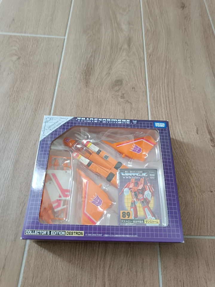 TRANSFORMERS Gen 1 Sunstorm E-hobby Takara Collectors Edition, rarissimo - Immagine 4 di 4