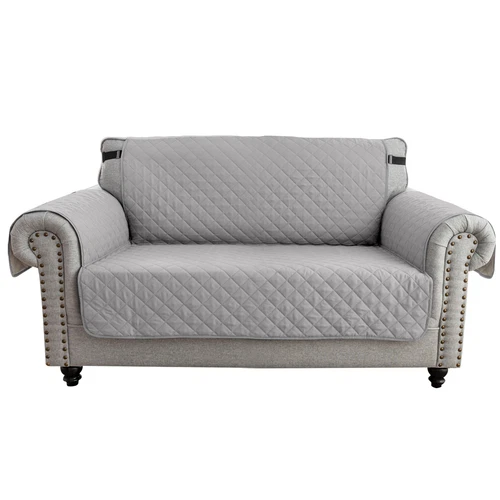 Quilted Sofa Cover Throw Pet Sofa Protector Non Slip & Waterproof 1/2/3 Seater - Picture 91 of 101