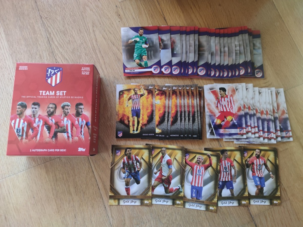 2023-24 Topss Atletico de Madrid Team Set Axel Witsel Auto /99 