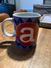 BAUM Monogram Mug “a” Never Has Been Used NOB. Dishwasher And Microwave Safe