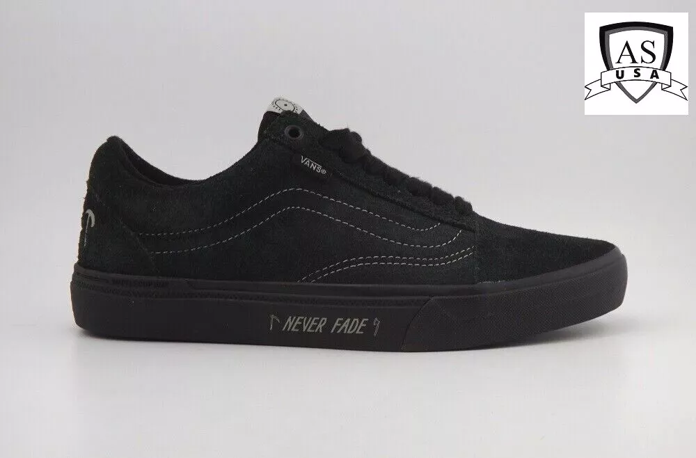 Vans x Cult Men's BMX Old Skool Black Grey Suede Shoes Size