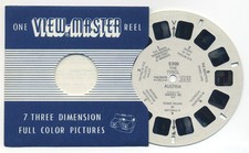 The TYROL Tirol Austria 1953 Belgian-made Sawyer's ViewMaster Single Reel 2300