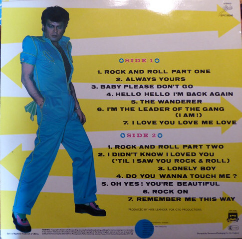 Gary Glitter - The Leader (LP, Comp, RE) - Bild 2 von 3